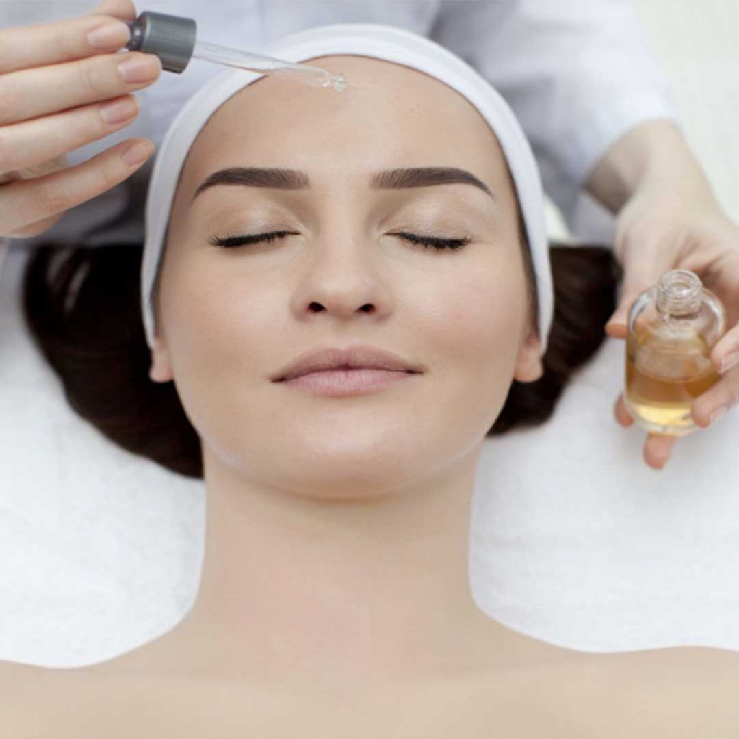 The impact of chemicals on the skin on the face
